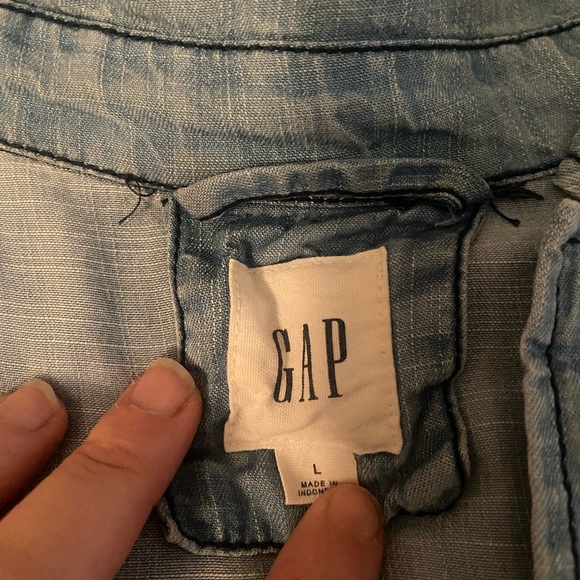 Womens Gap Jean jacket/shirt - Picture 2 of 2